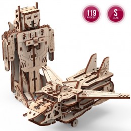 Robot-Avion modèle 3D...