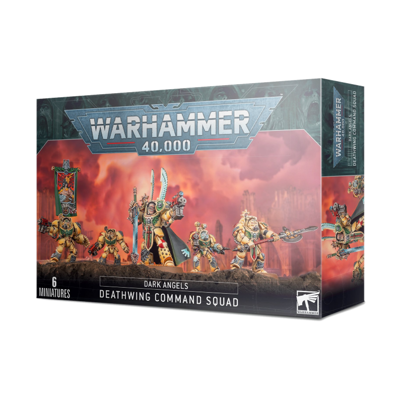 Warhammer Fantasy Commandement de la malédiction Chevaliers neuf dans sa boîte noire Chevalier Command 91-42 