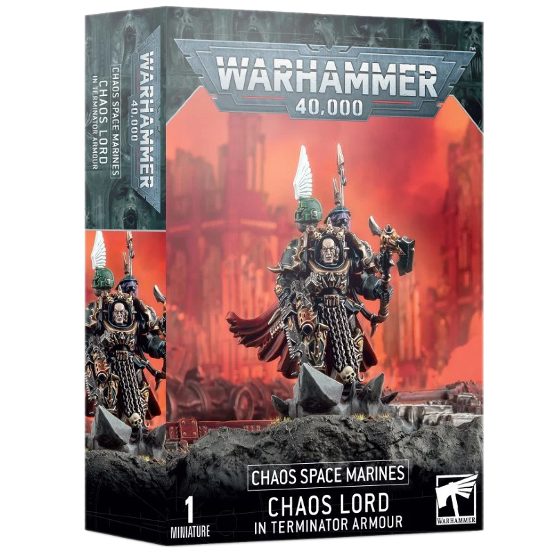 Boite  CHAOS SPACE MARINES CHAOS LORD