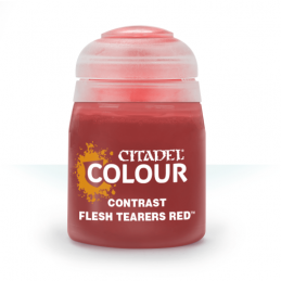 Pot de CONTRAST: FLESH TEARERS RED (18ML)