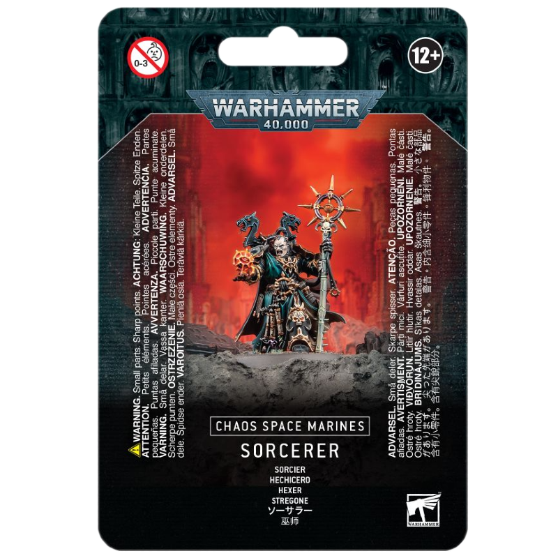 Blister CHAOS SPACE MARINES SORCERER