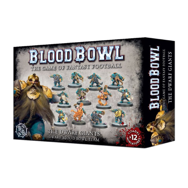 Boite BLOOD BOWL EQUIPE THE DWARF GIANTS