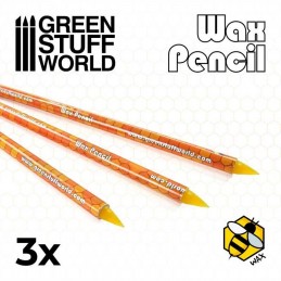 Crayon de Cire Collante x3
