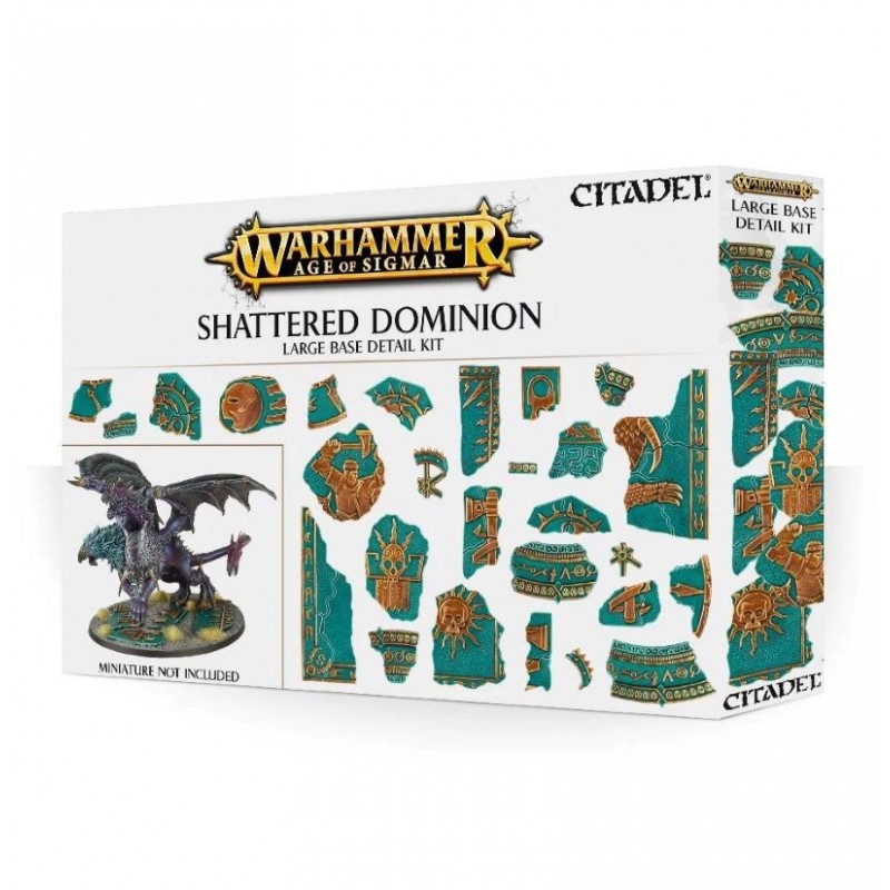 Boite AOS SHATTERED DOMINION KIT DE DECOR POUR GRAND SOCLE