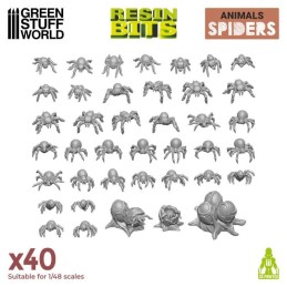 Petites araignées x40