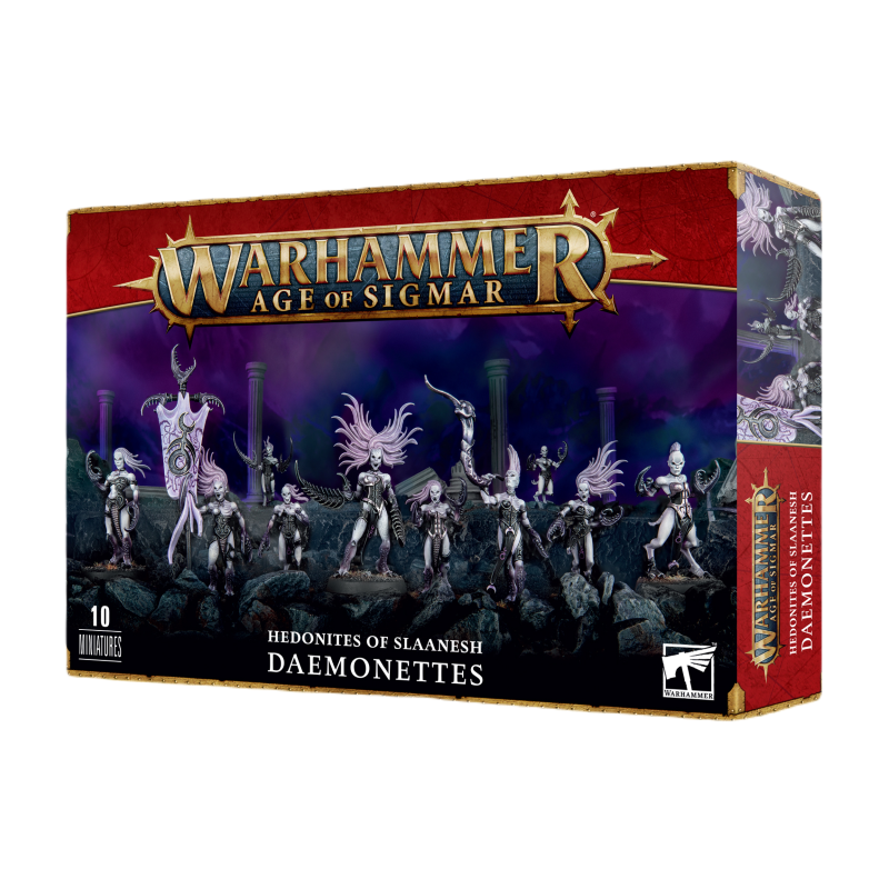 Boite DAEMONS OF SLAANESH DAEMONETTES