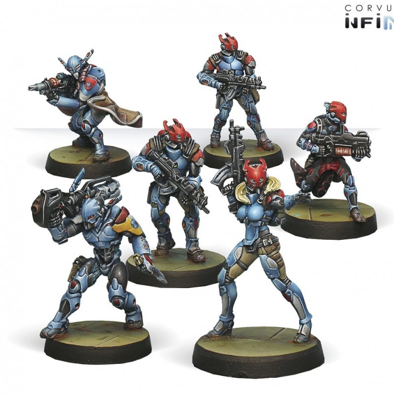 Figurines Starter Pack Neoterran Capitaline Army (PanOceania Sectorial)