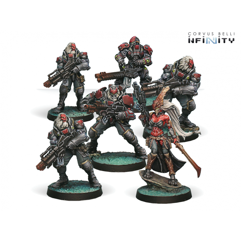 Figurines Starter Pack Morat Aggression Forces (Combined Army Sectorial)