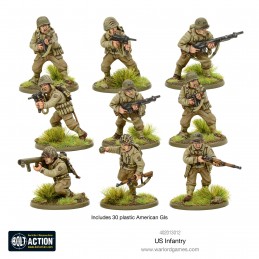 Figurines US Infantry
