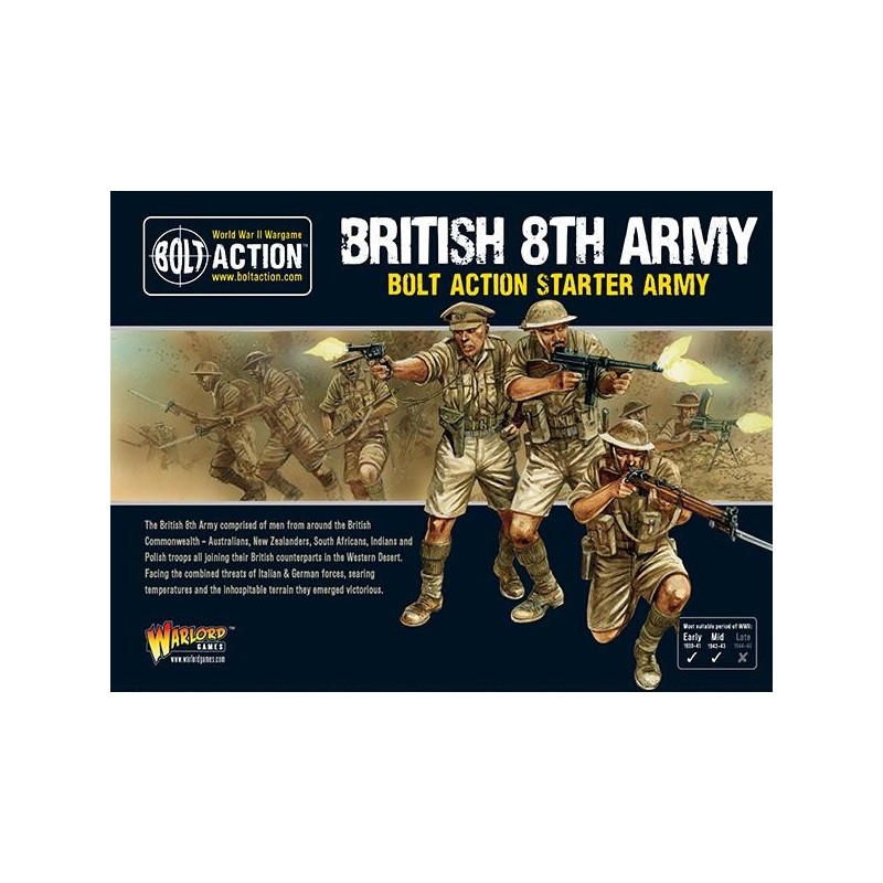 Boite starter 8th Army (British Army)