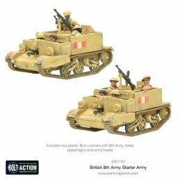 Tank de la boite starter 8th Army (British Army)