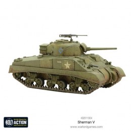 Tank Sherman V de coté