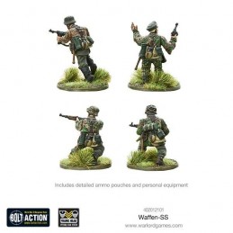 Figurines de dos Blitzkrieg! German Infantry