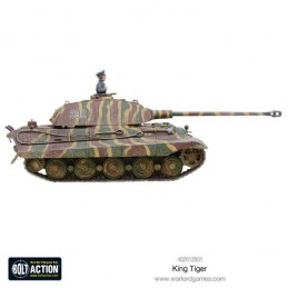 Tank King Tiger de coté