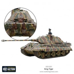 Tank King Tiger détail arrière 