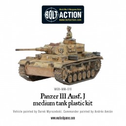 Tank Panzer III ausf.J coté droit