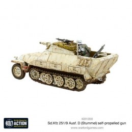 Half track Sd.Kfz 251/9 Ausf D (Stummel) blanc