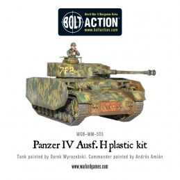 Tank moyen Panzer IV Ausf. H de face