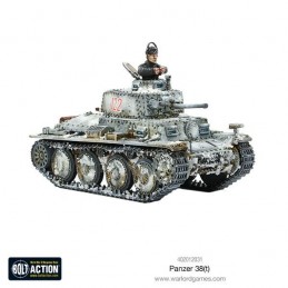 Tank Panzer 38(t) blanc
