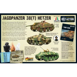 Dos de la boite Tank Jagdpanzer 38 (t) Hetzer