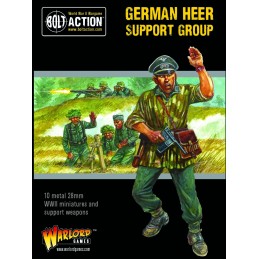 Boite German Heer Support Group (HQ, Mortar & MMG)