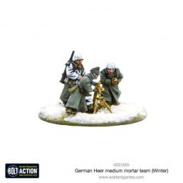 German Heer Medium Mortar team (hiver) de coté