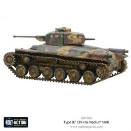 Chi-Ha Japanese tank de dos
