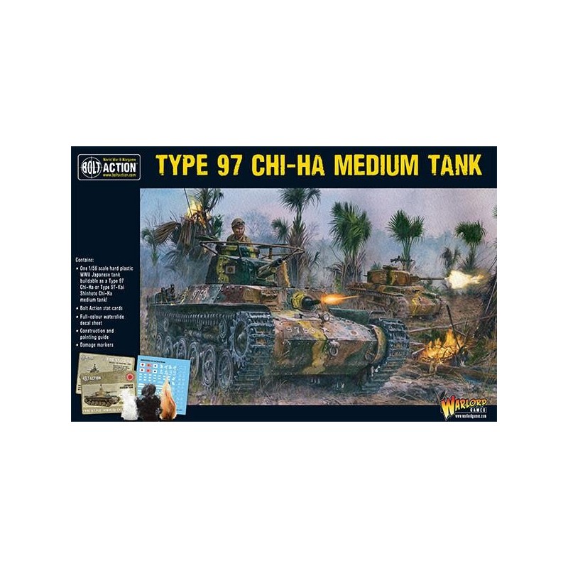 Boite Chi-Ha Japanese tank