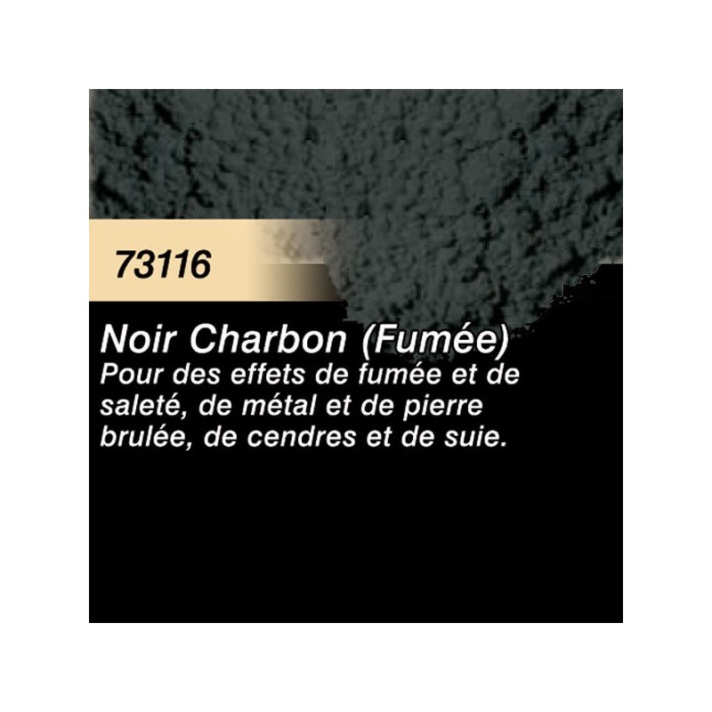 Pigment Noir Charbon (Fumée)