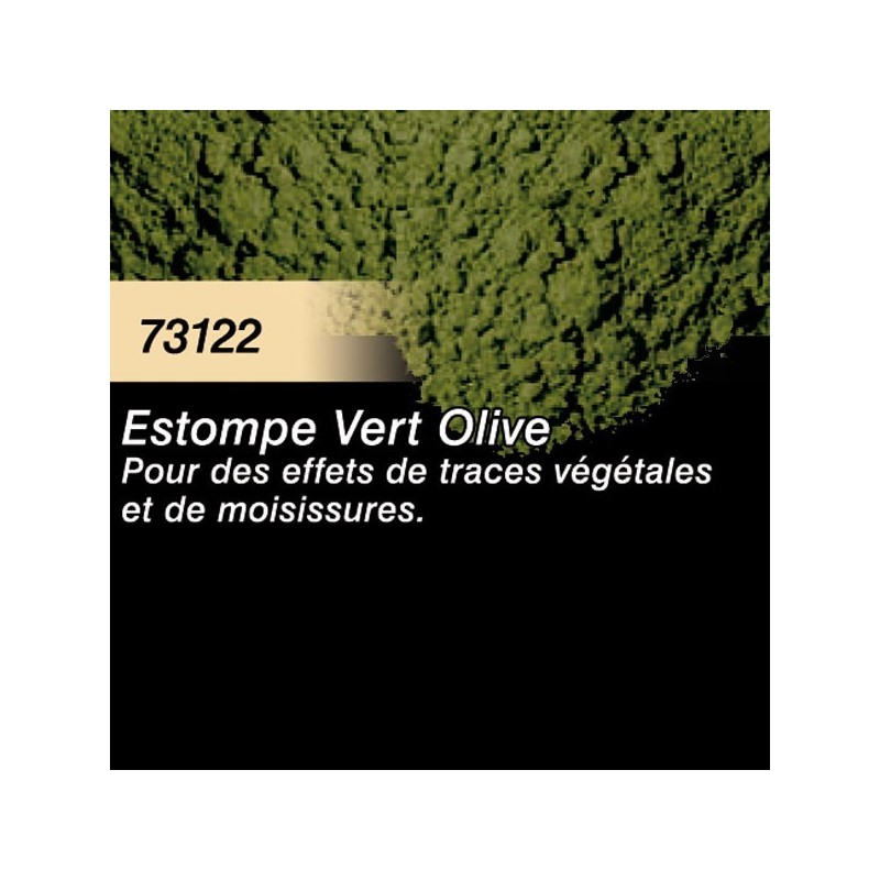 Pigment Estompe vert olive