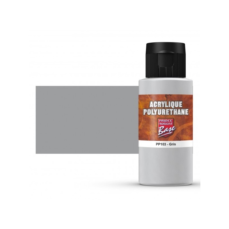 Pot et rendu Acrylique polyurethane Gris