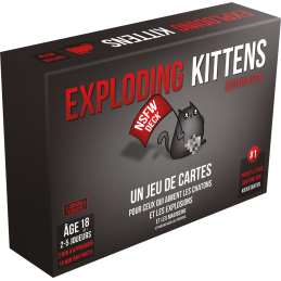 Boite Exploding Kittens : édition NSFW