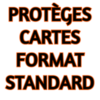 Protèges cartes format standard
